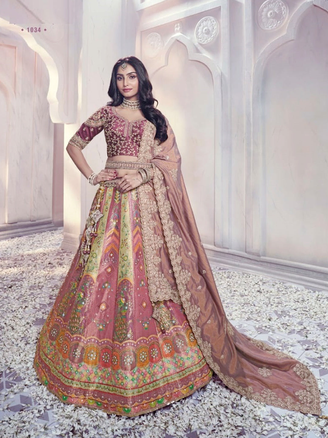 Lehenga chunni bridal best sale