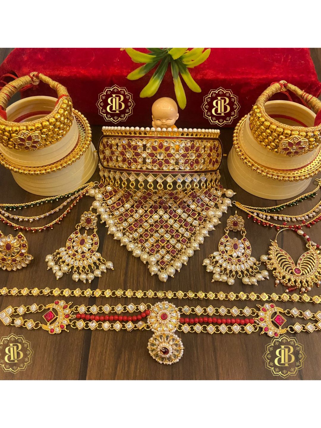 Rajputi on sale kundan set