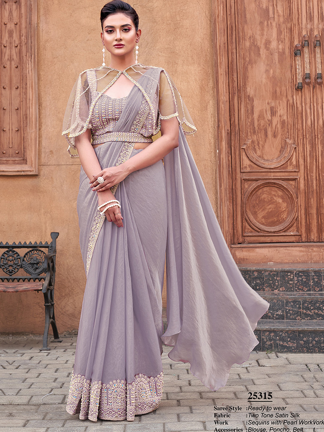 Dual Sequins with Hand Work Designer Satin Silk Ready To Wear Traditio – Saundaryam Fashions Dual Sequins with Hand Work Designer Satin Silk Ready To Wear Traditio – Saundaryam Fashions