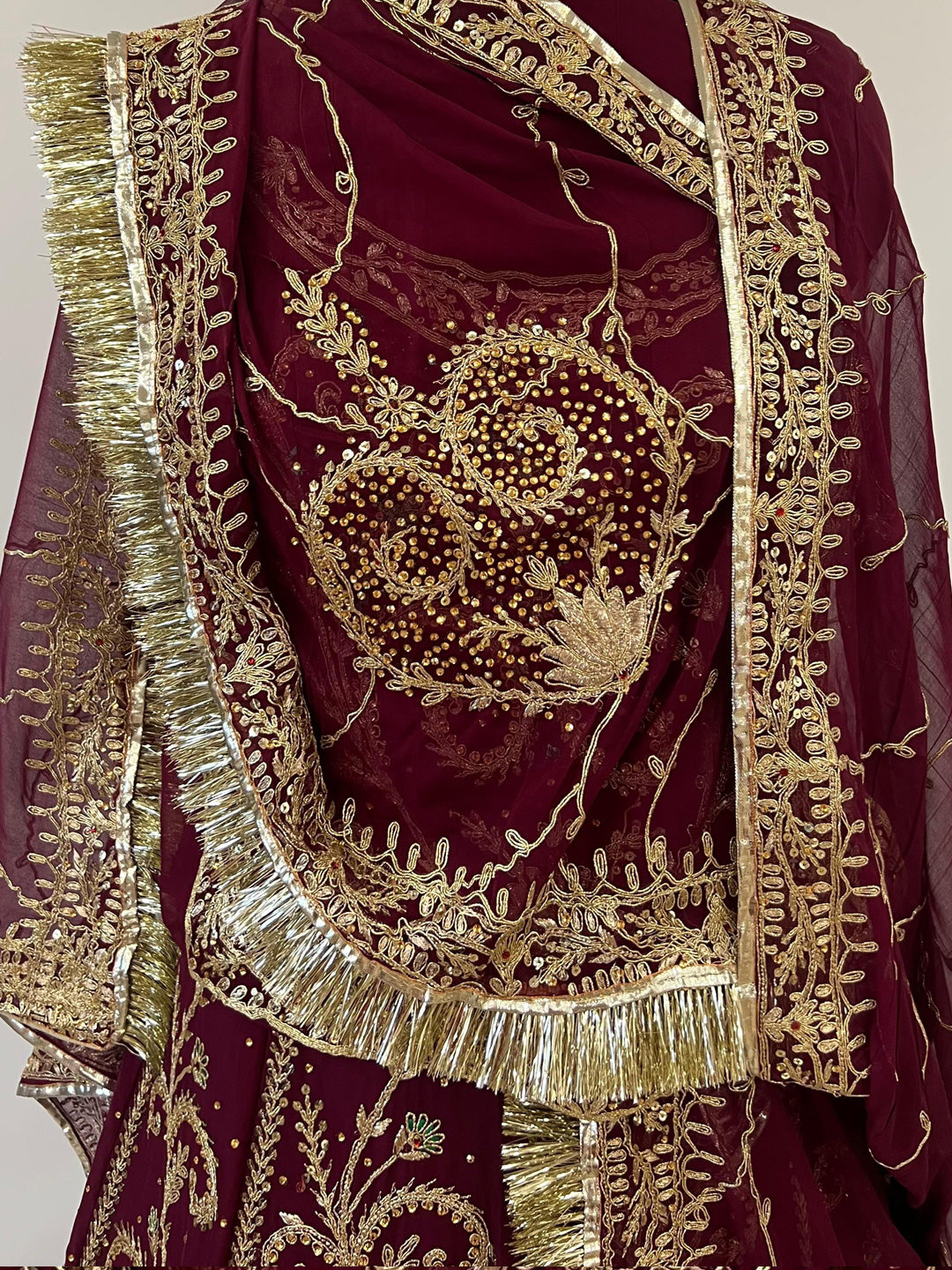 Humrahi Pure Festive Zari Work Rajputi Poshak In Purple Colour-91124
