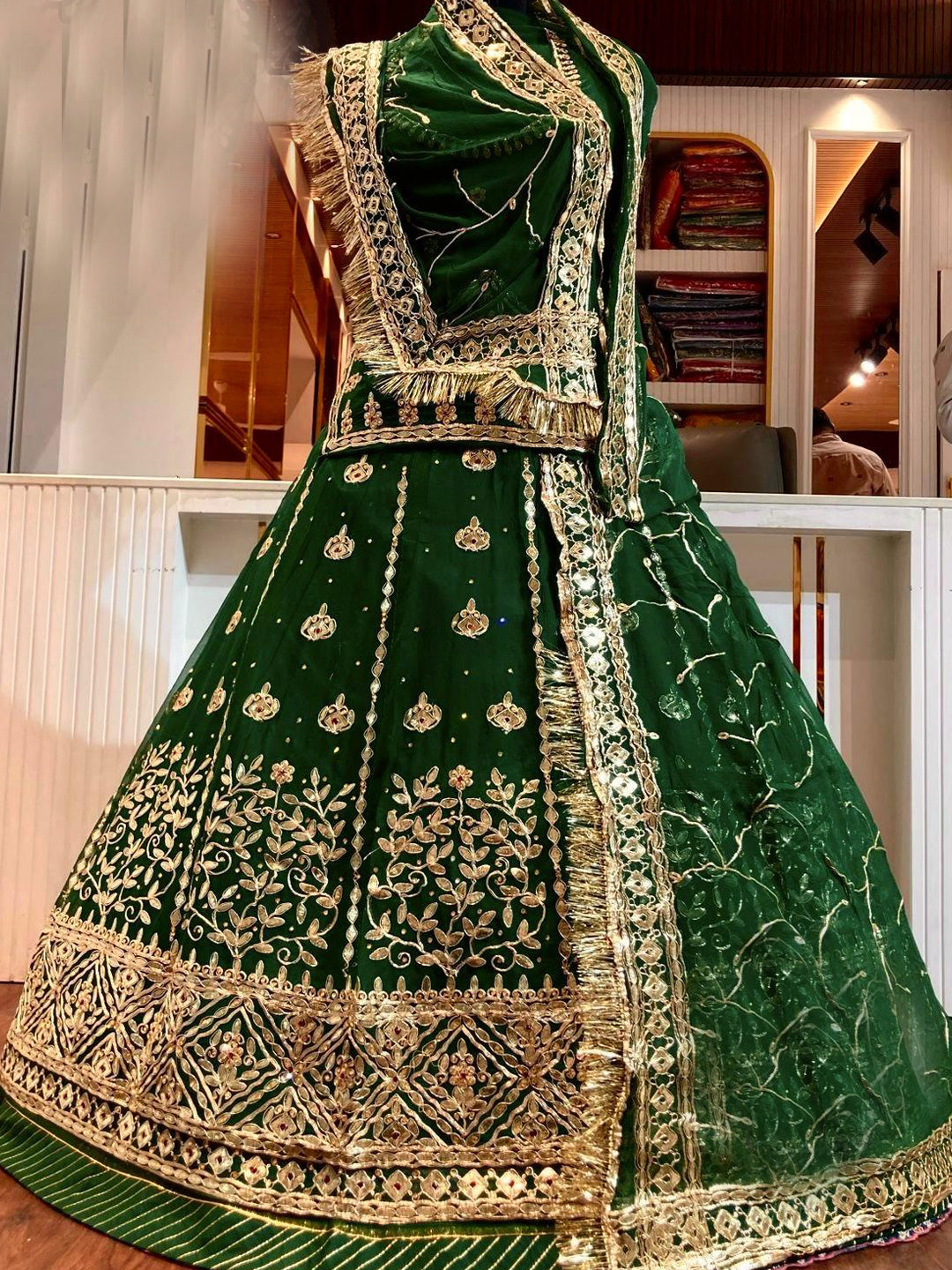 Humarahi Pure Wedding Sangeet Premium quality Rajputi Poshak-91205