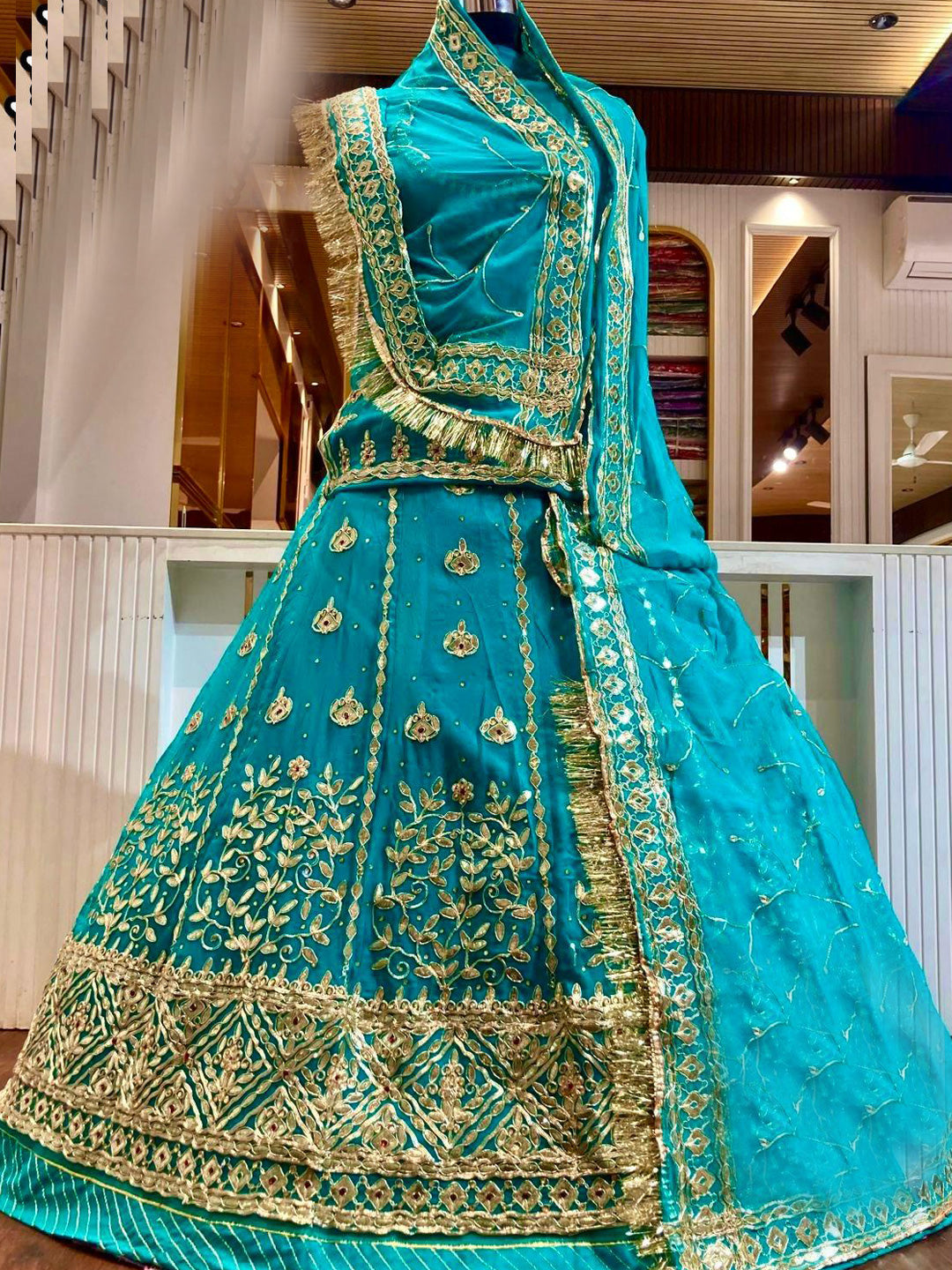 Humarahi Pure Wedding Sangeet Premium quality Rajputi Poshak-91208