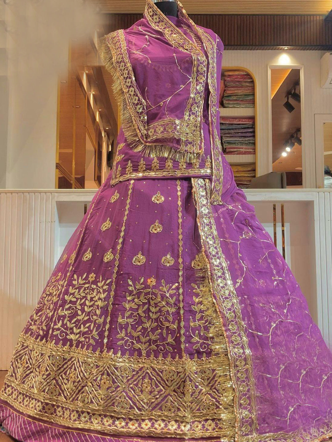 Humarahi Pure Wedding Sangeet Premium quality Rajputi Poshak-91207