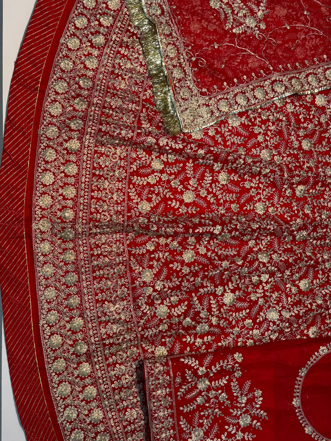Italian Silk Premium quality Bridal Rajputi Poshak-91468