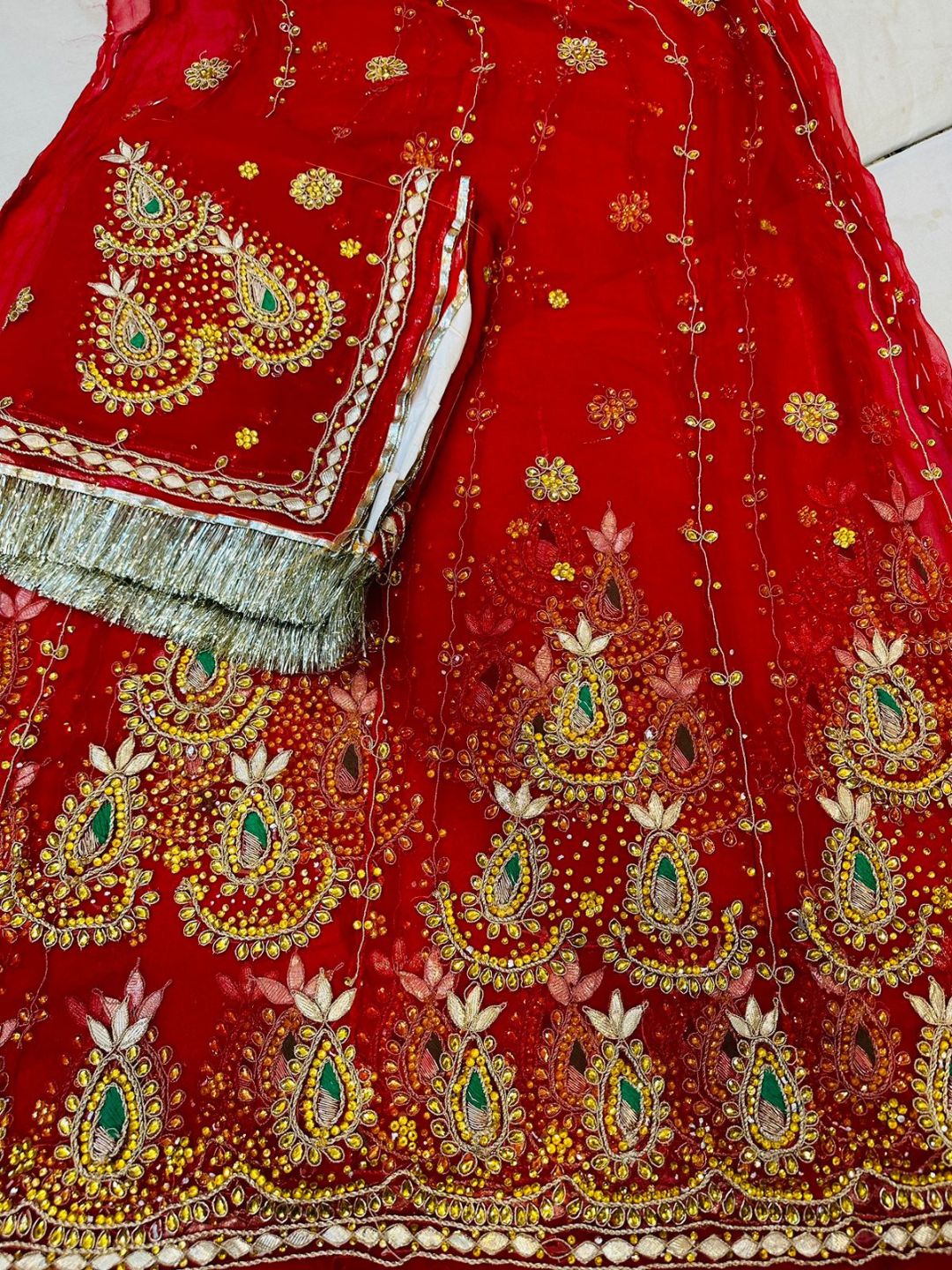 Bridal rajputi sale poshak online