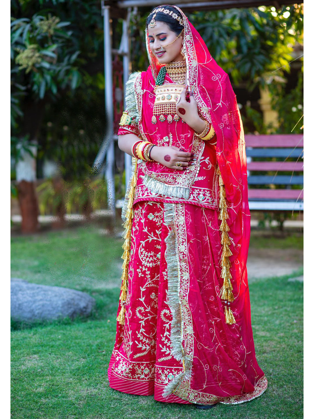 Shivani Rathore 💫 | Rajasthani dress, Desi fashion casual, Stylish dresses  for girls