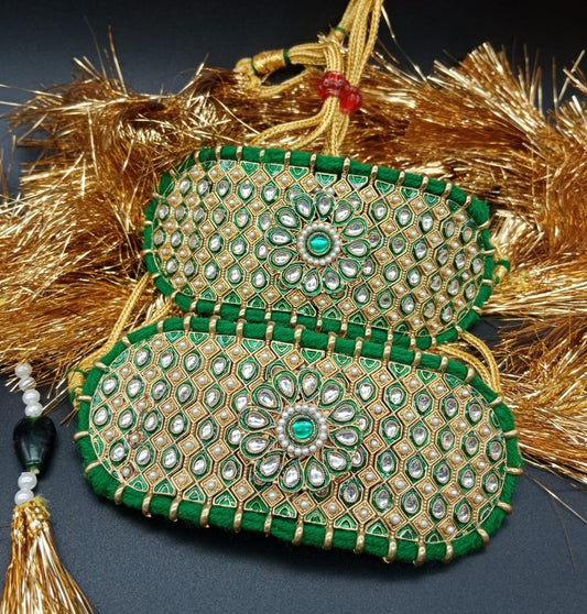 Royal Traditional Bajuband/Rajputi Baju/Rajwadi Baju With Loom-301003