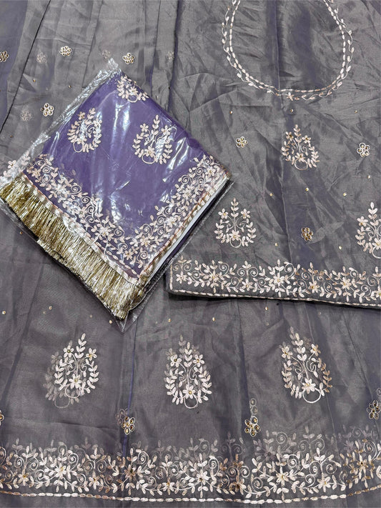 Tissue High Quality Wedding Party Wear Traditional Rajputi Poshak with Pittan work-81532