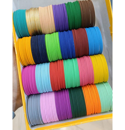 Velvet Premium Quality Churi Bangles Set-81856