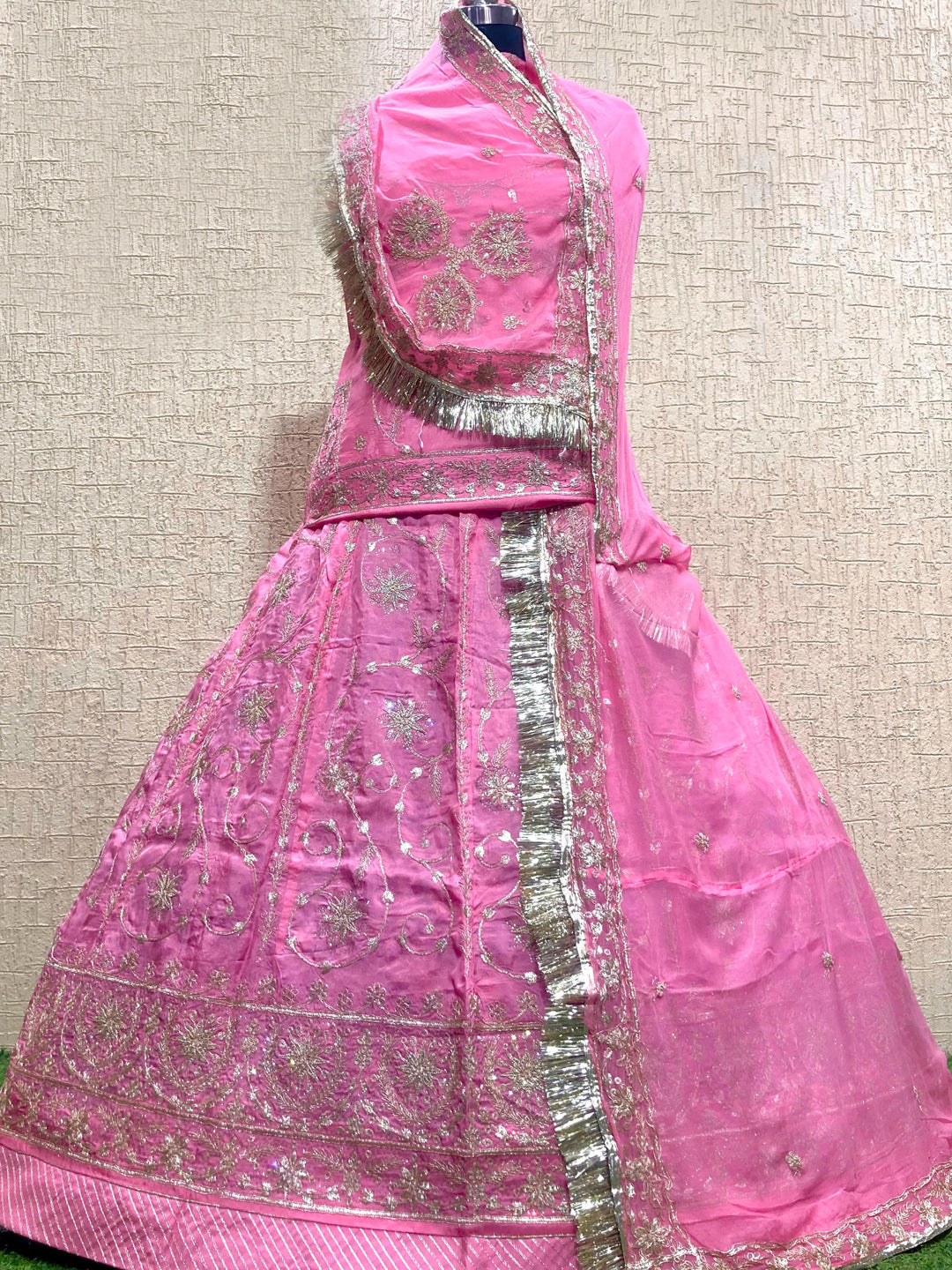 Upada Silk Wedding Sangeet Premium quality Rajputi Poshak-91241