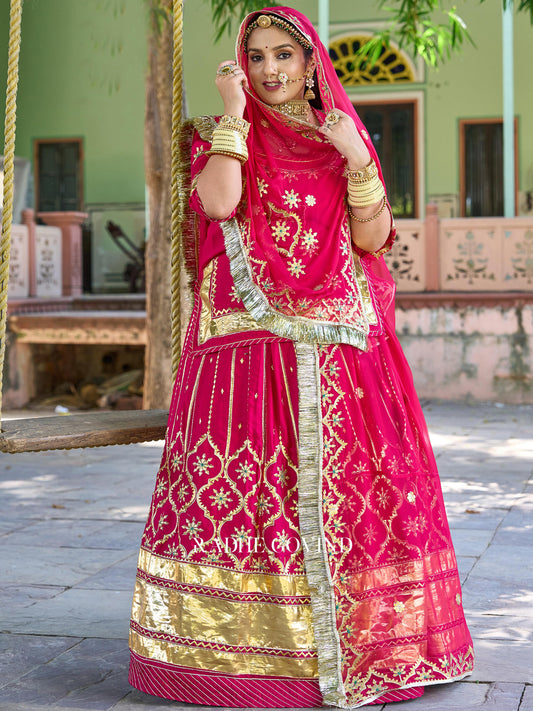 Semi Bumper 12 Kali Humrahi Pure Premium quality Rajputi Poshak-91294
