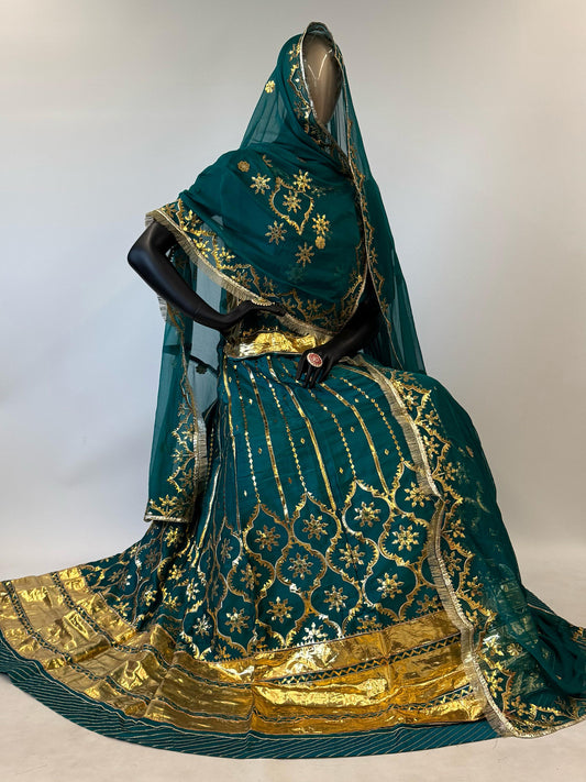 Semi Bumper 12 Kali Humrahi Pure Premium quality Rajputi Poshak-91288