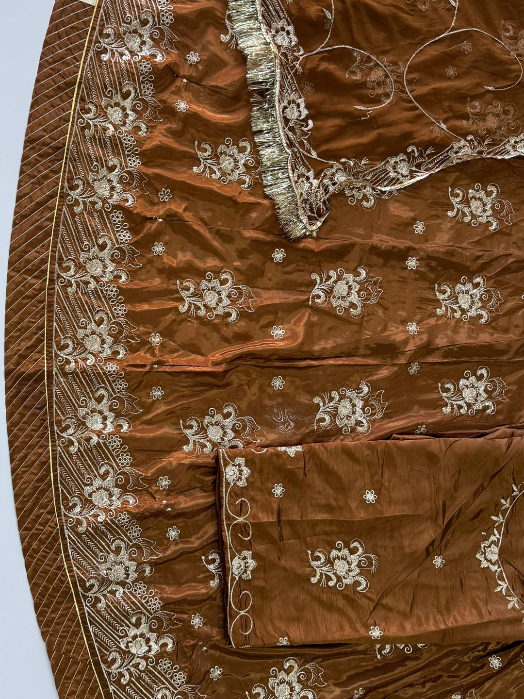 Silk Crape Festival Rajputi Poshak-91736