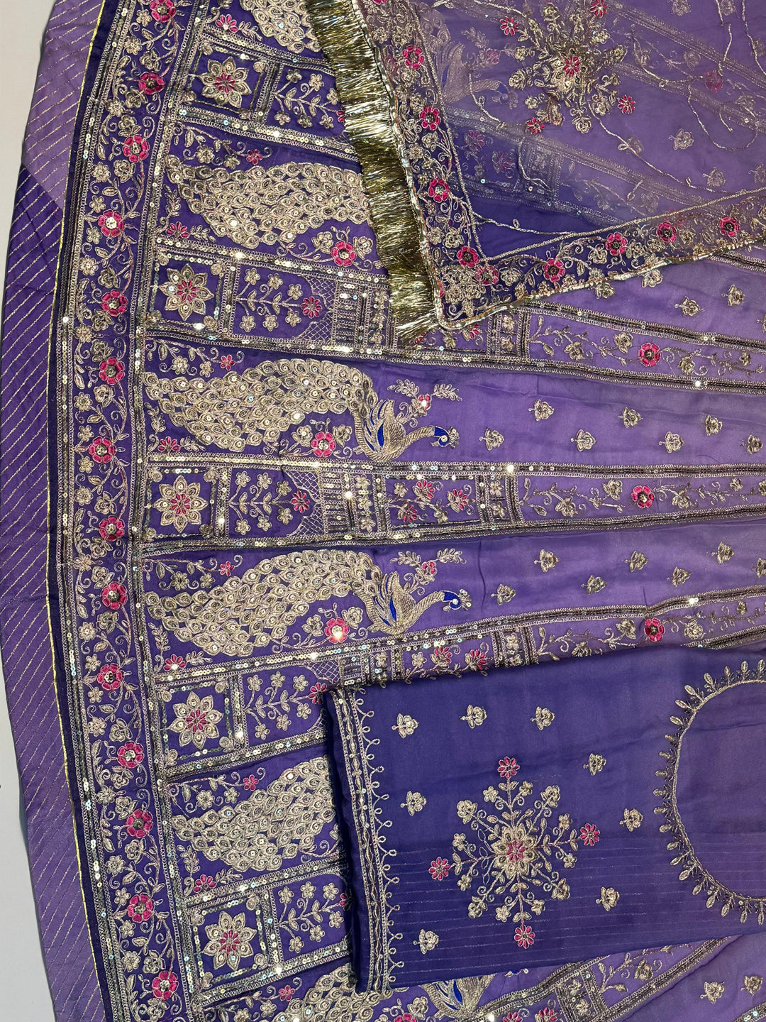 Double Shaded Humrahi Wedding Festival Rajputi Poshak-91737