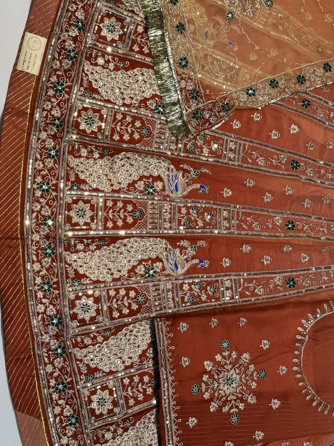 Double Shaded Humrahi Wedding Festival Rajputi Poshak-91737